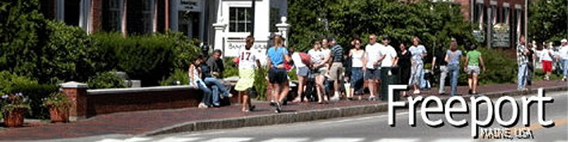 Outlet Shopping, Freeport Maine